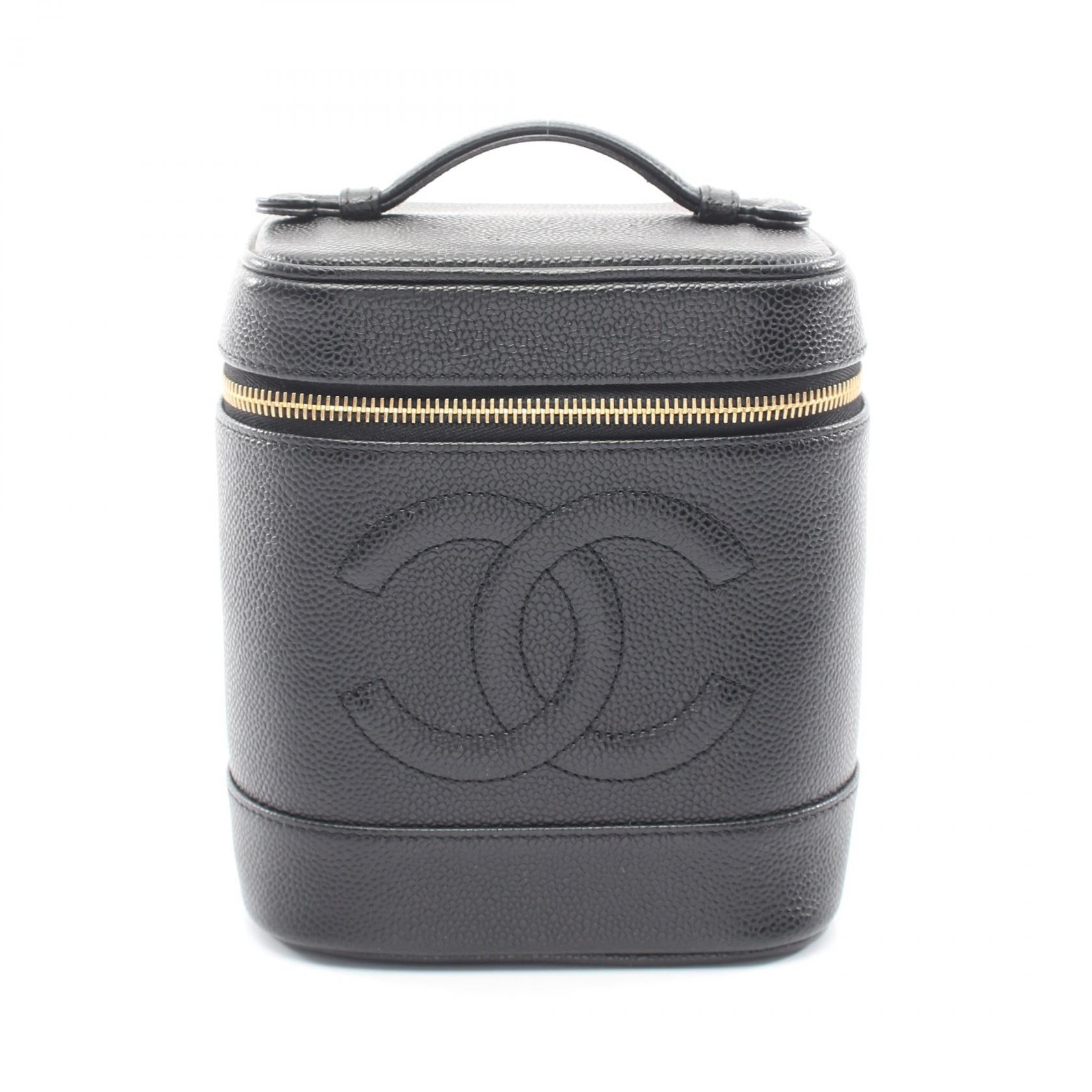 Chanel Coco Mark Caviar Skin Handbag