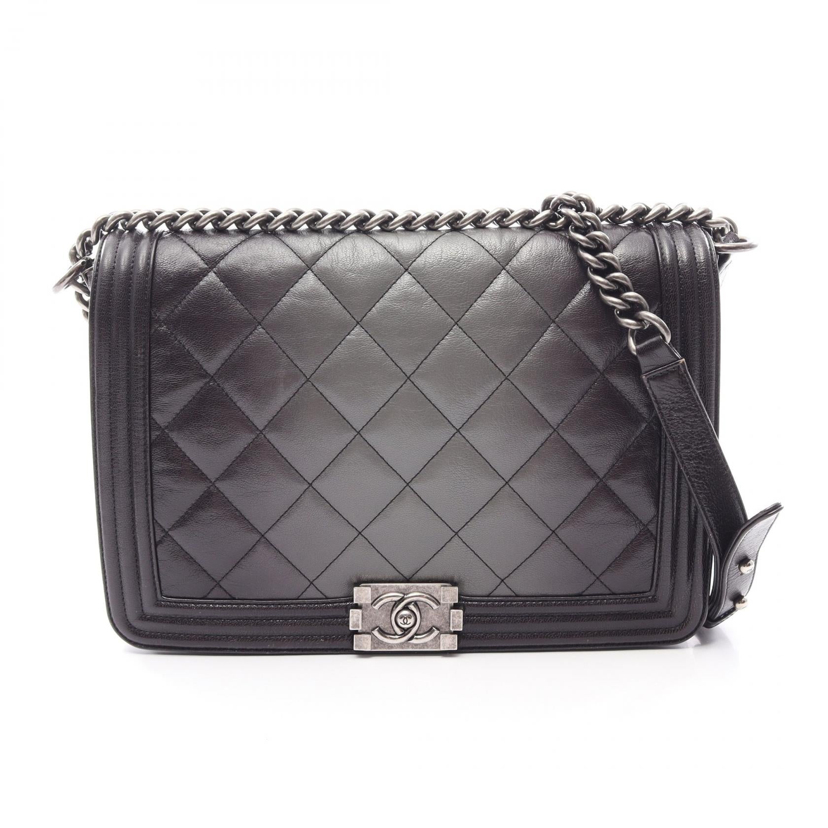 Chanel Boy Chanel Large Leather Shoulder Bag