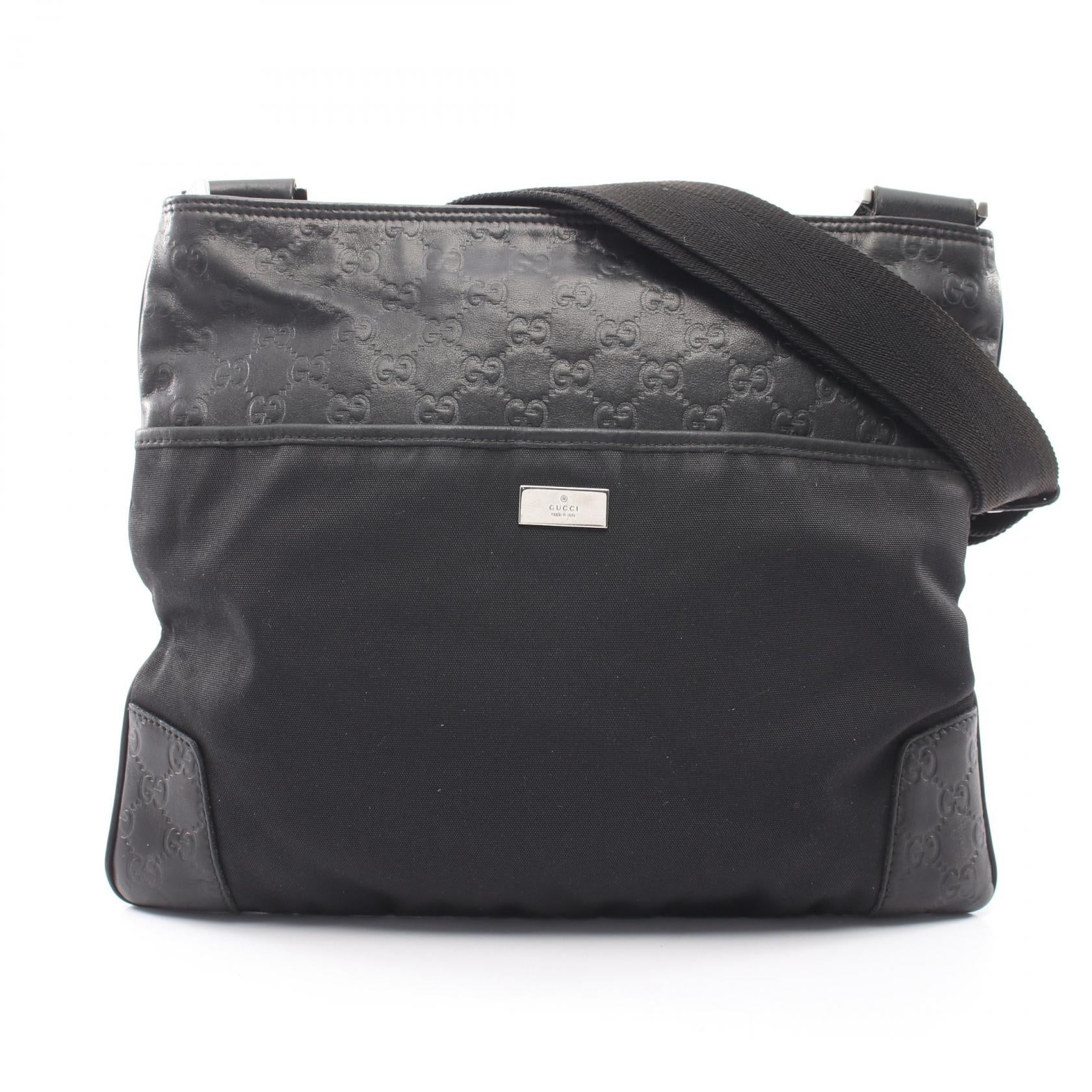 Gucci GG Supreme Leather Shoulder Bag
