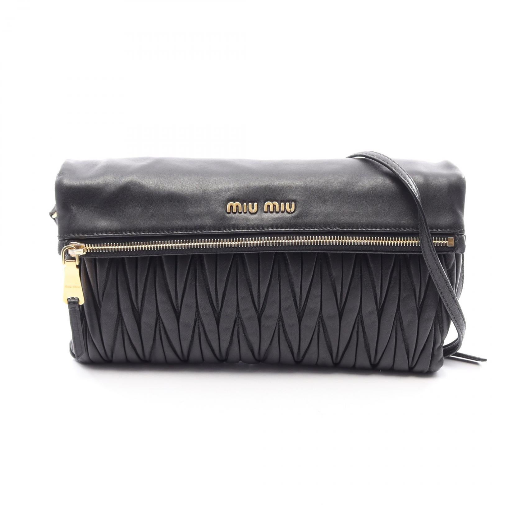 Miu Miu MATELASSE Leather Shoulder Bag