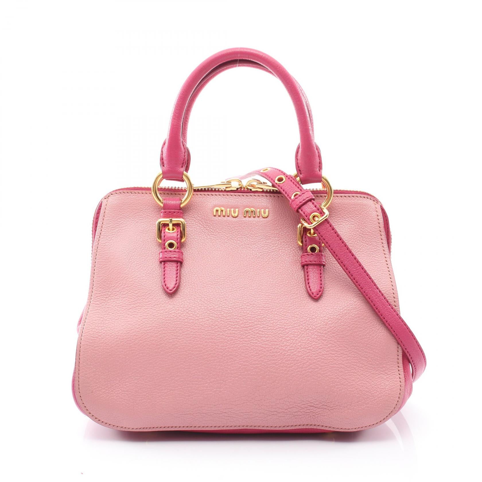 Miu Miu MADRAS 2way handbag