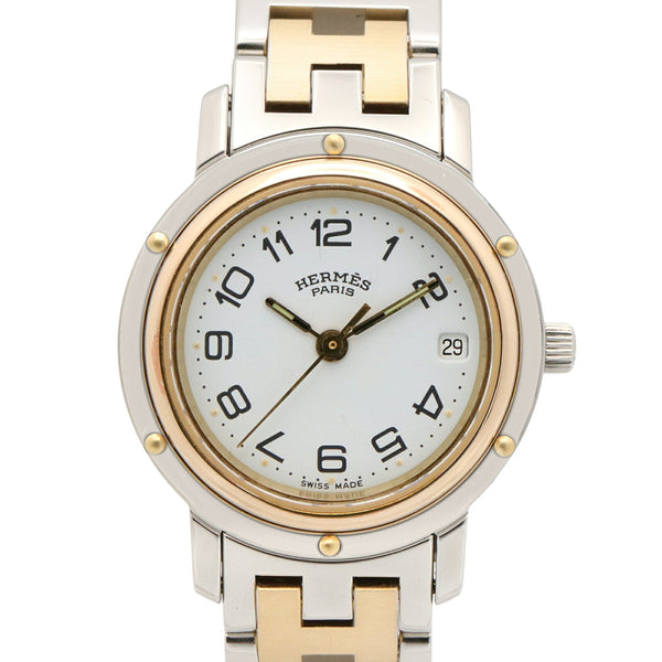 Hermes Clipper Stainless Steel Quartz