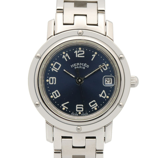 Hermes Clipper Stainless Steel Watch