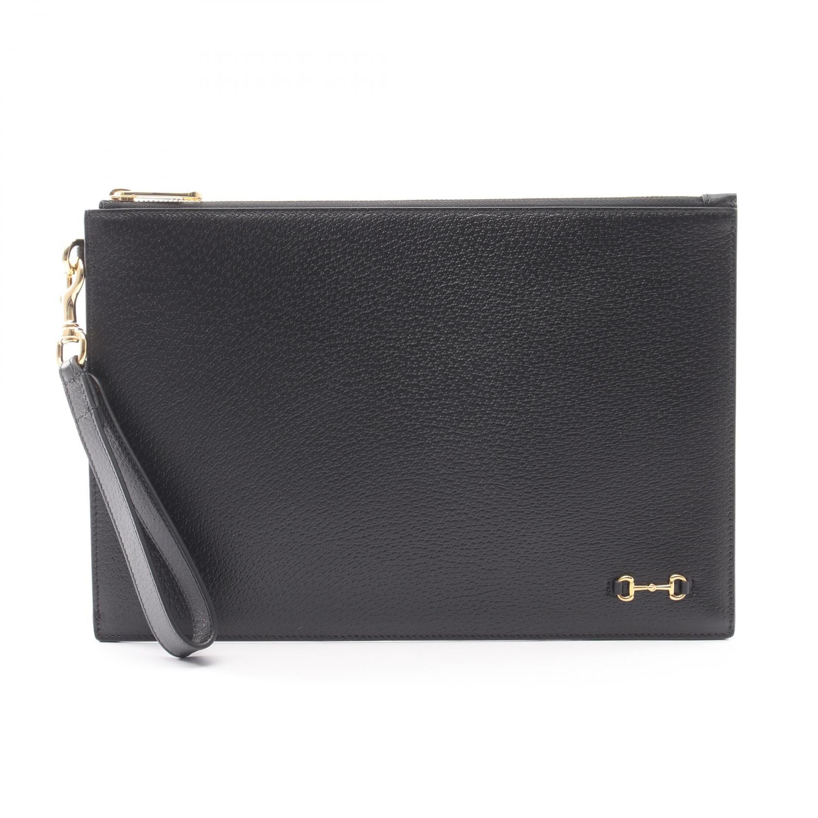 Gucci Leather Clutch Bag