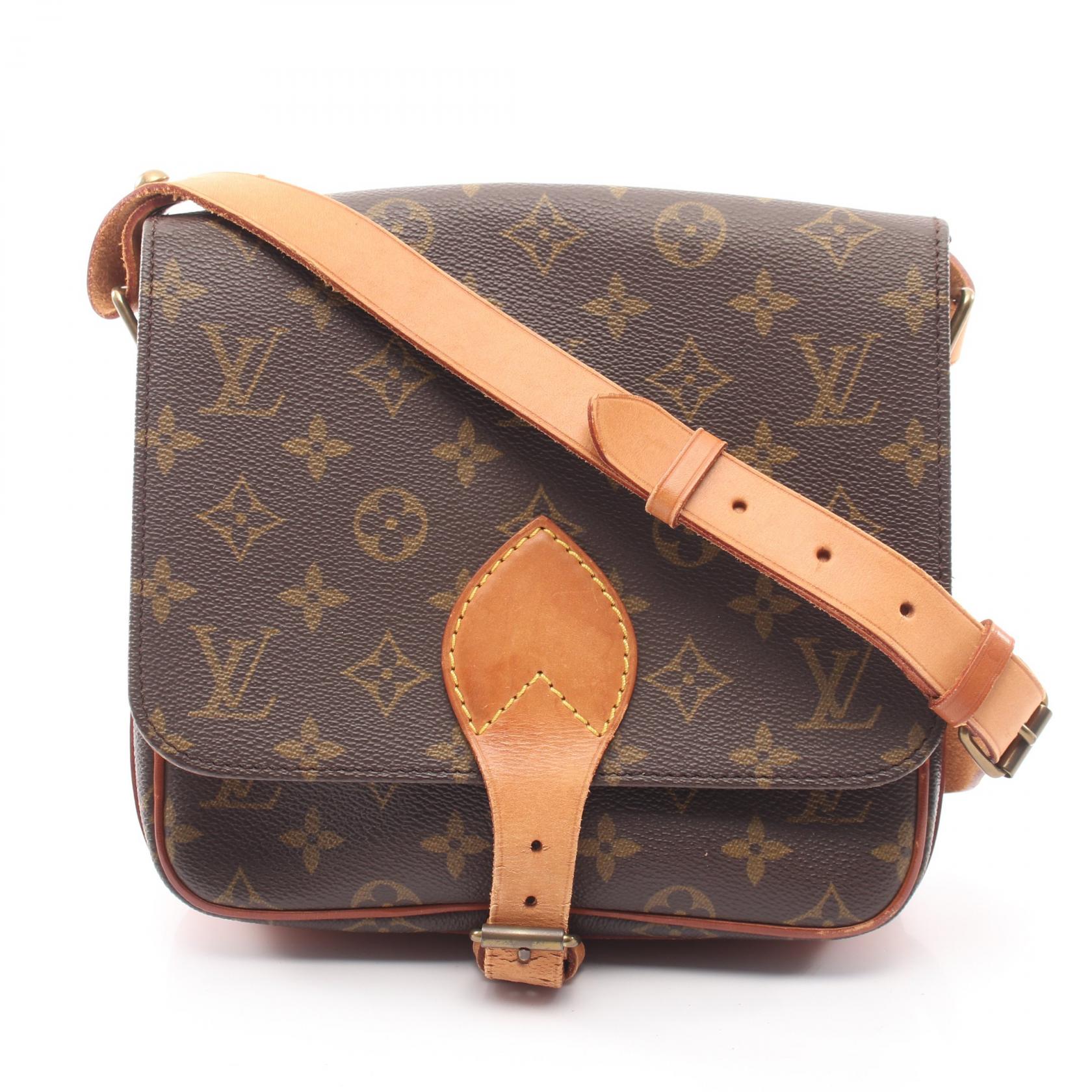 Louis Vuitton Cartouchiere Monogram Shoulder Bag
