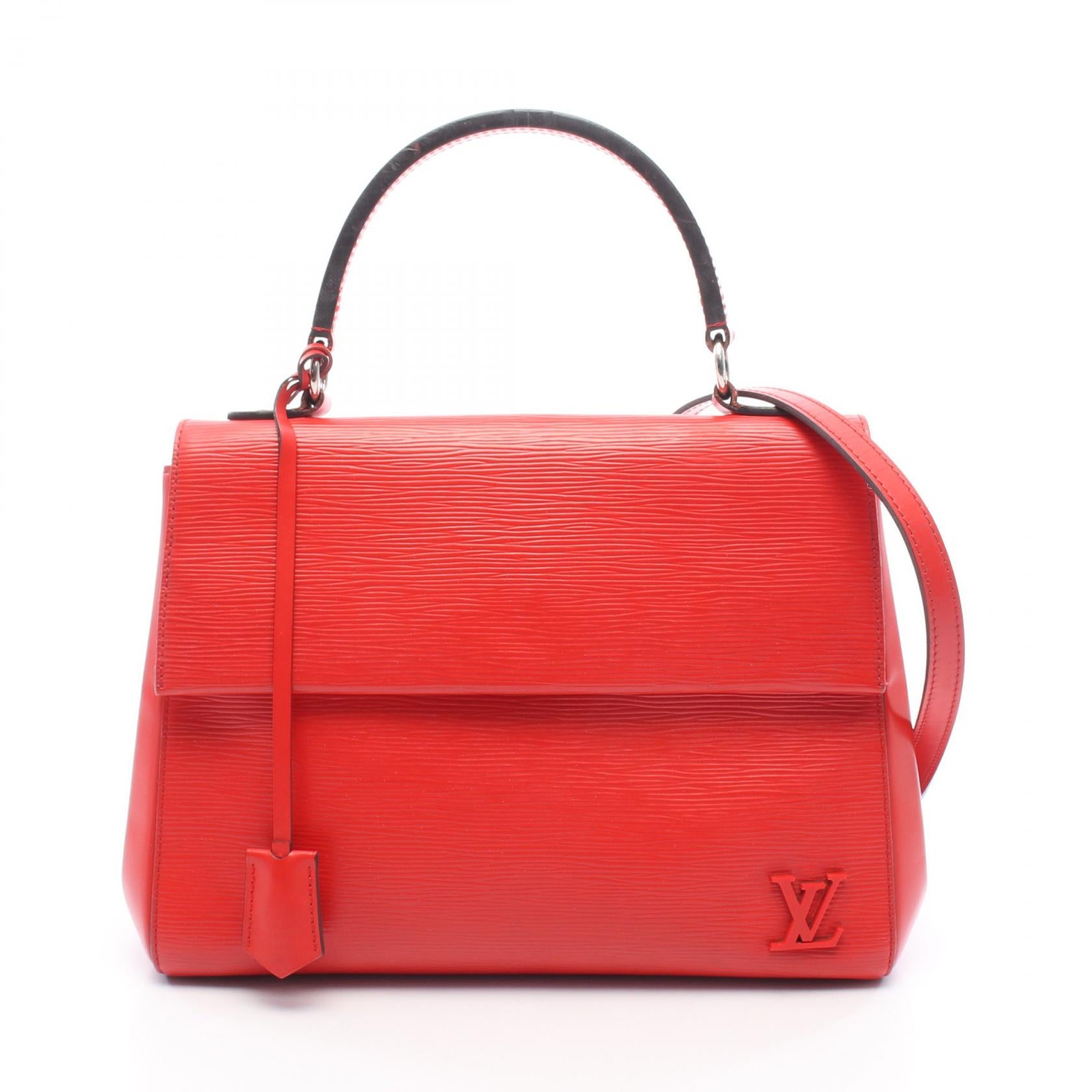 Louis Vuitton Cluny MM Epi Handbag