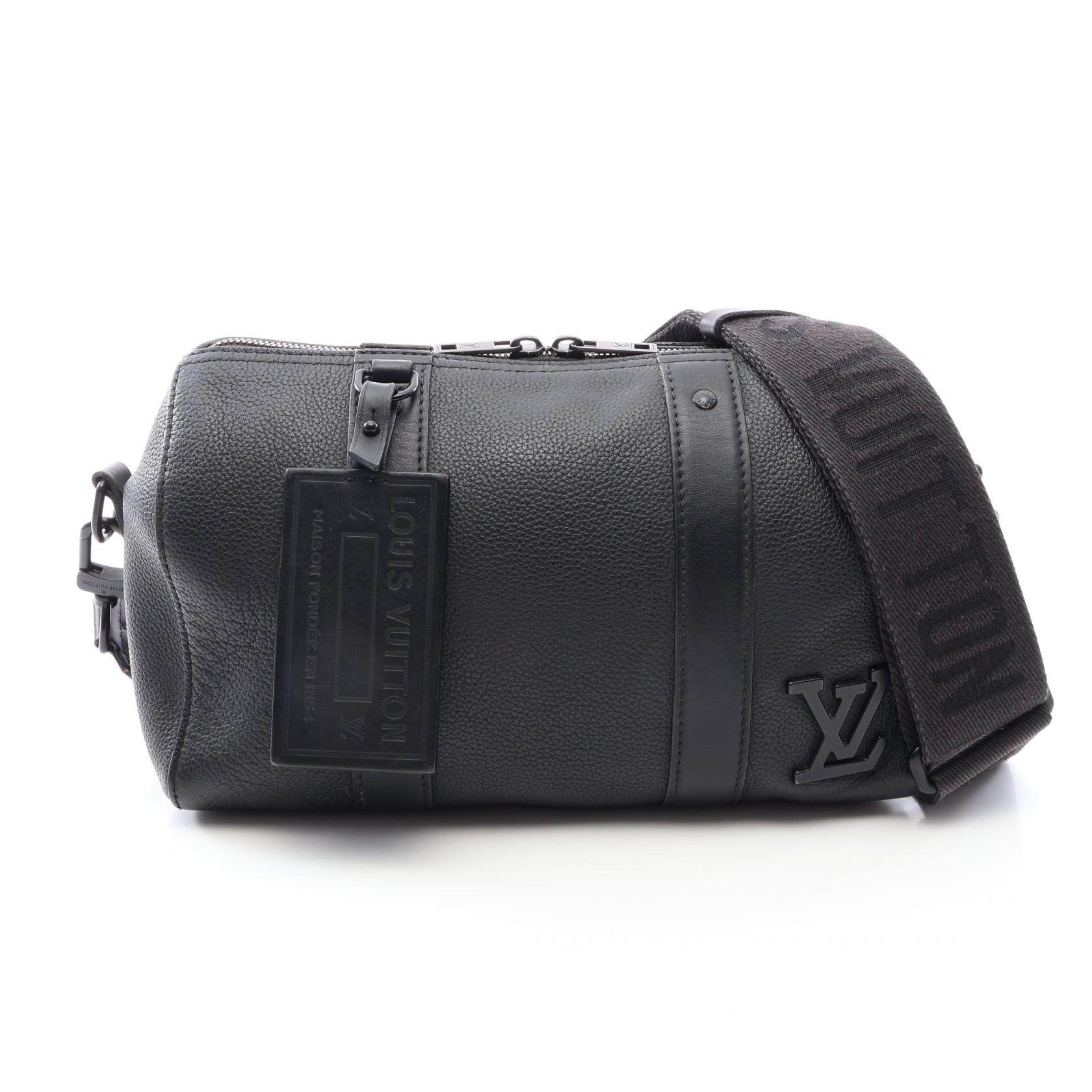 Louis Vuitton City Keepall Leather Shoulder Bag