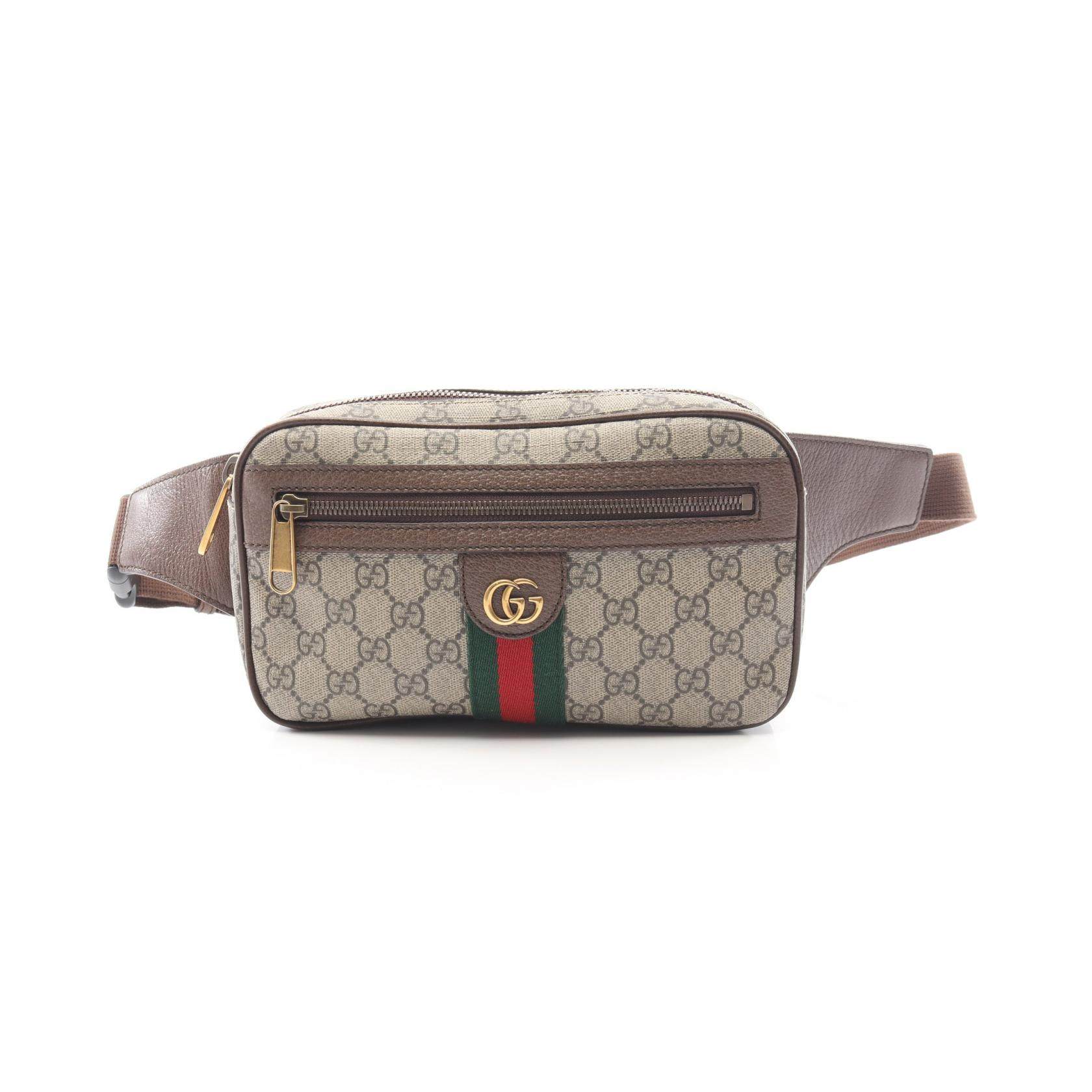 Gucci Ophidia GG Supreme Coated Canvas Belt Bag