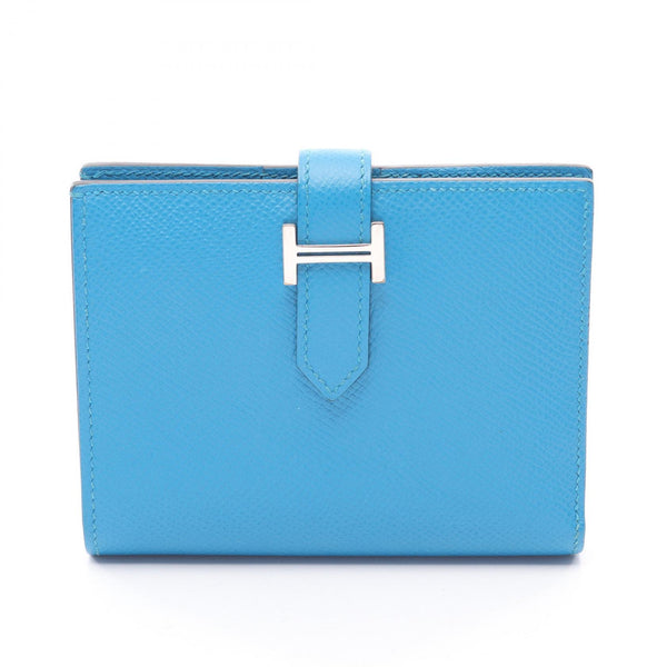 Hermes Bearn Compact Epsom Leather Wallet
