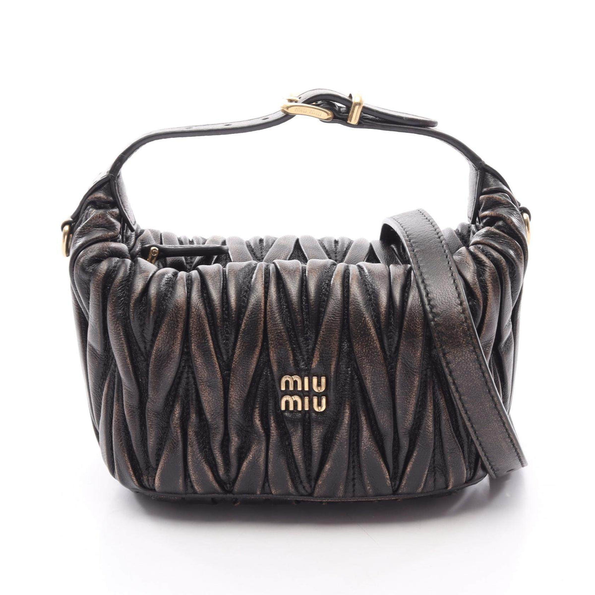 Miu Miu Matelassé leather 2way handbag