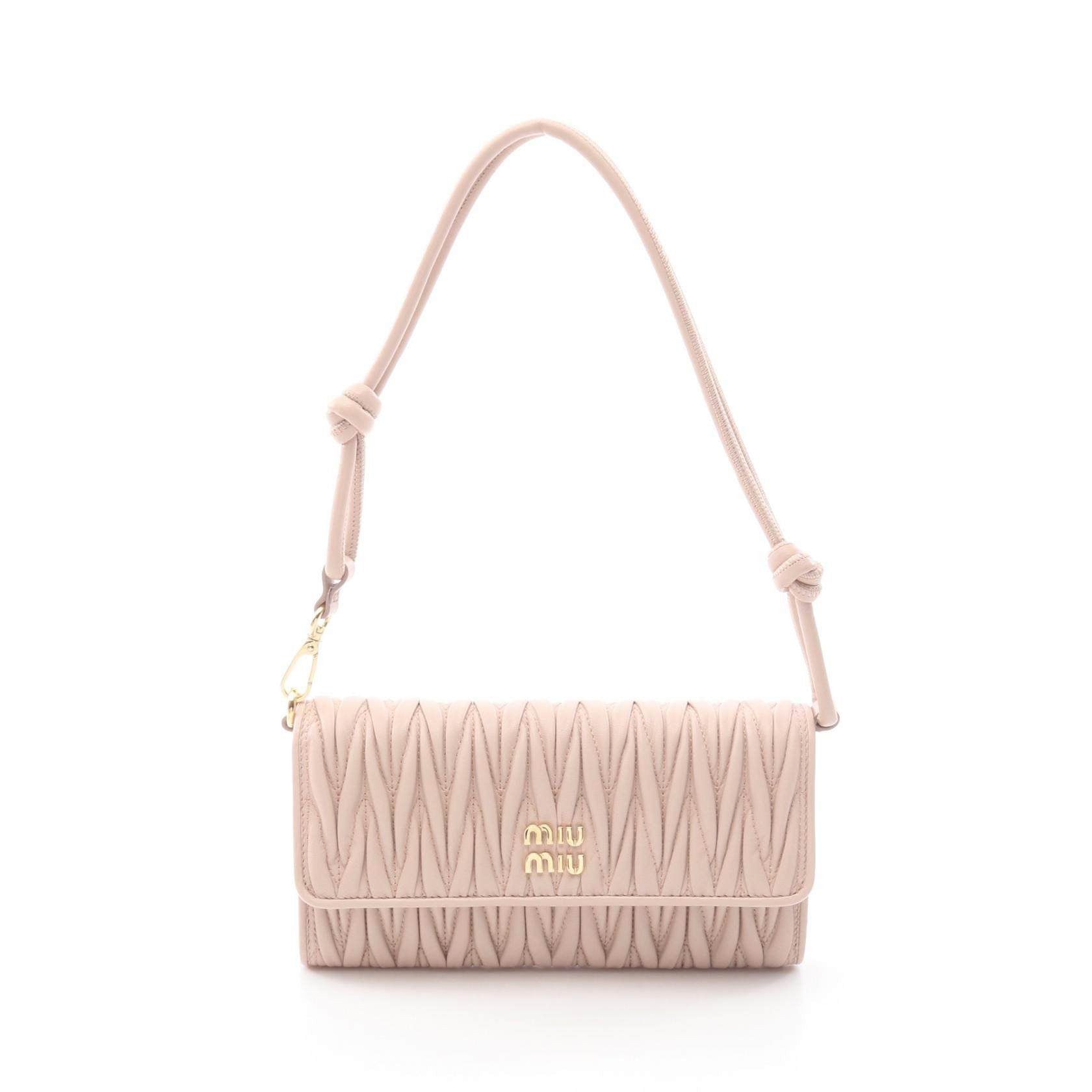 Miu Miu Matelassé Leather Shoulder Bag