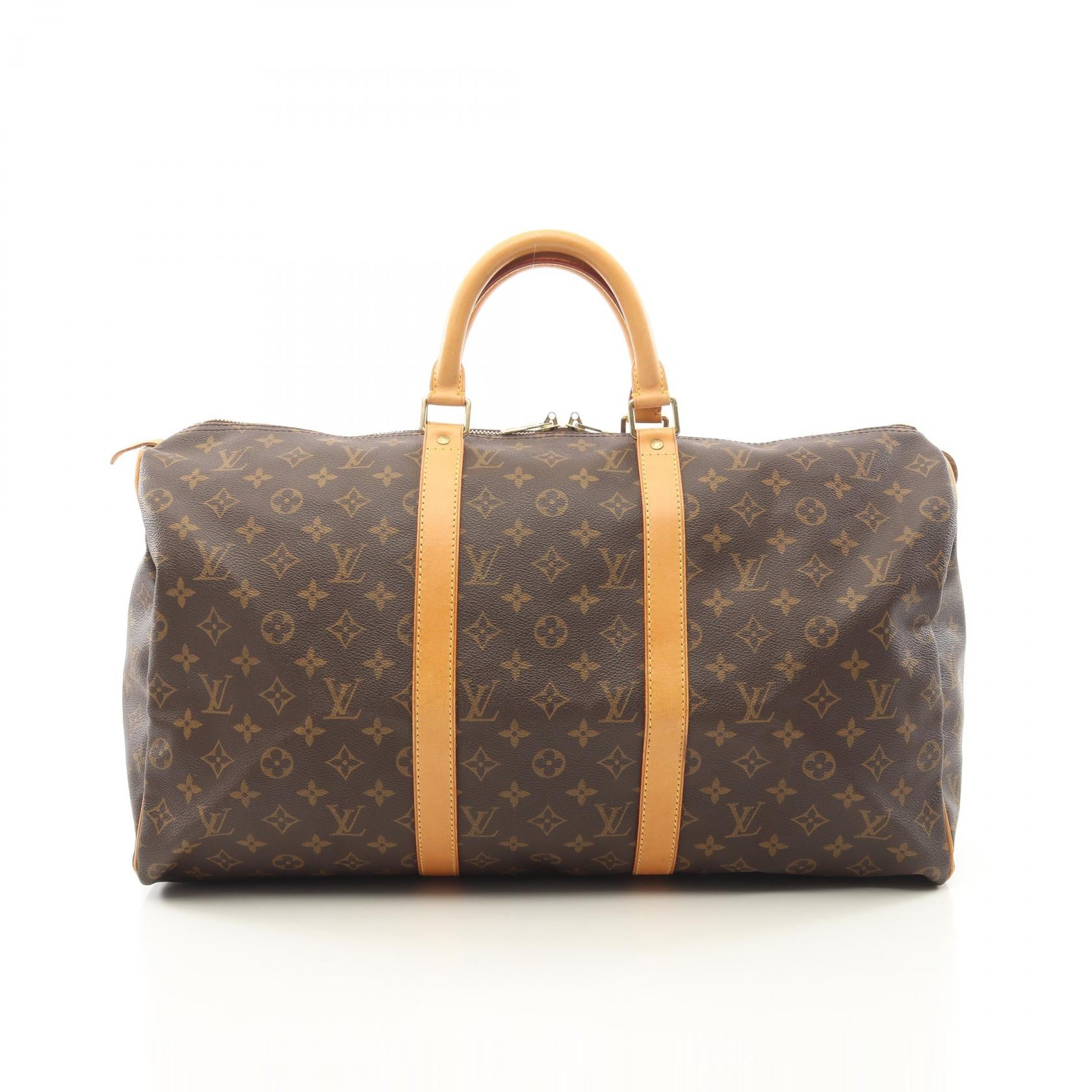 Louis Vuitton Keepall50 Monogram Boston Bag