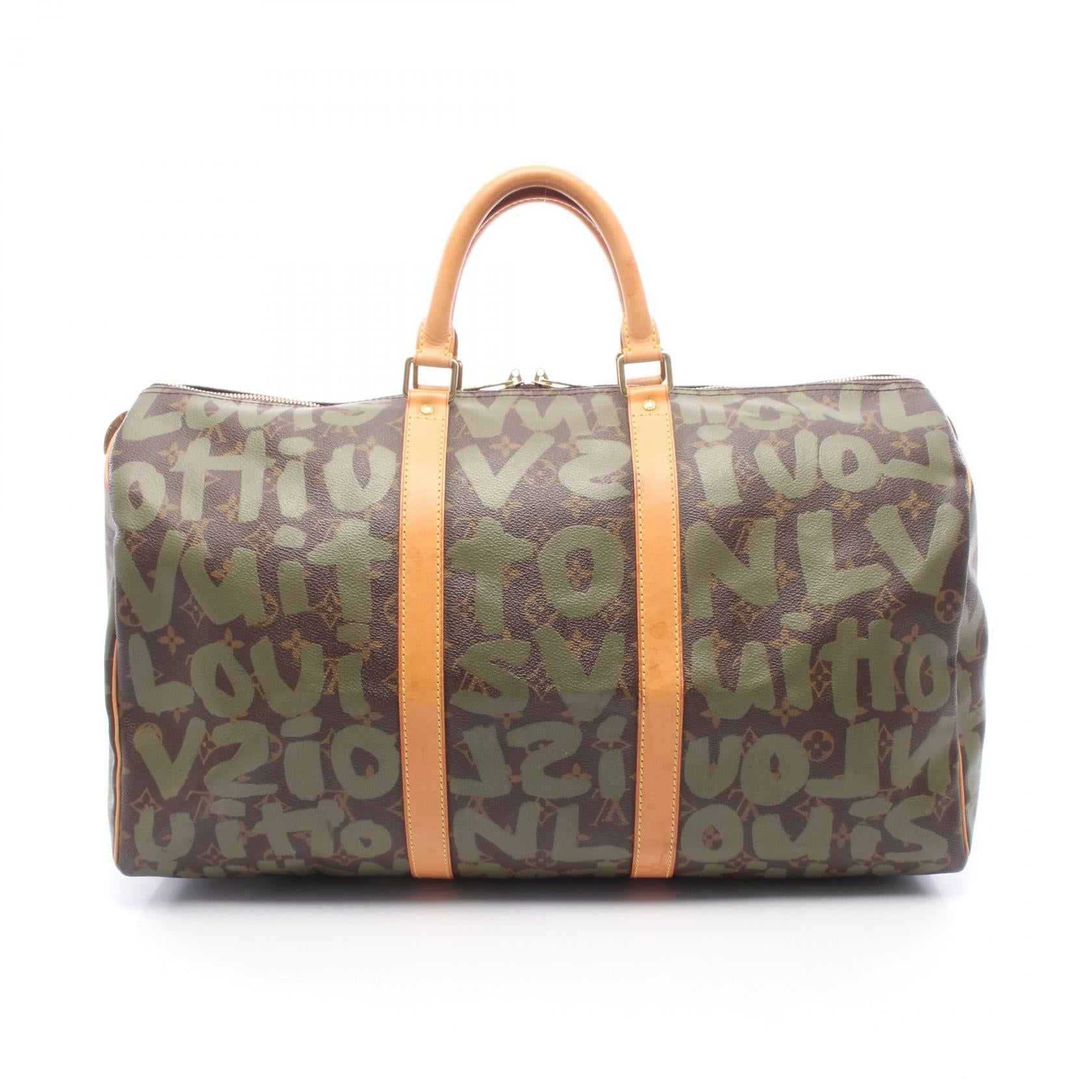 Louis Vuitton Monogram Graphite Boston Bag