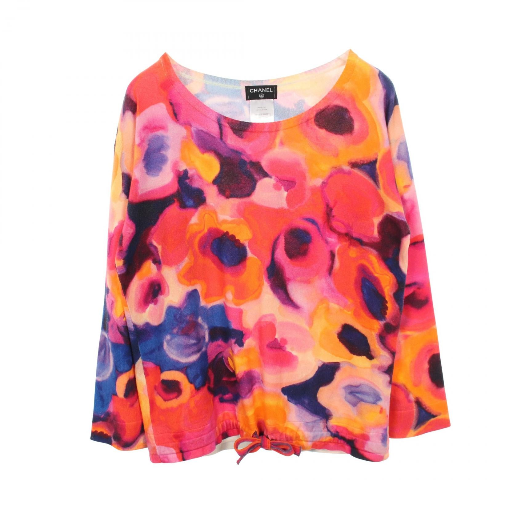 Chanel Cashmere Knit Top