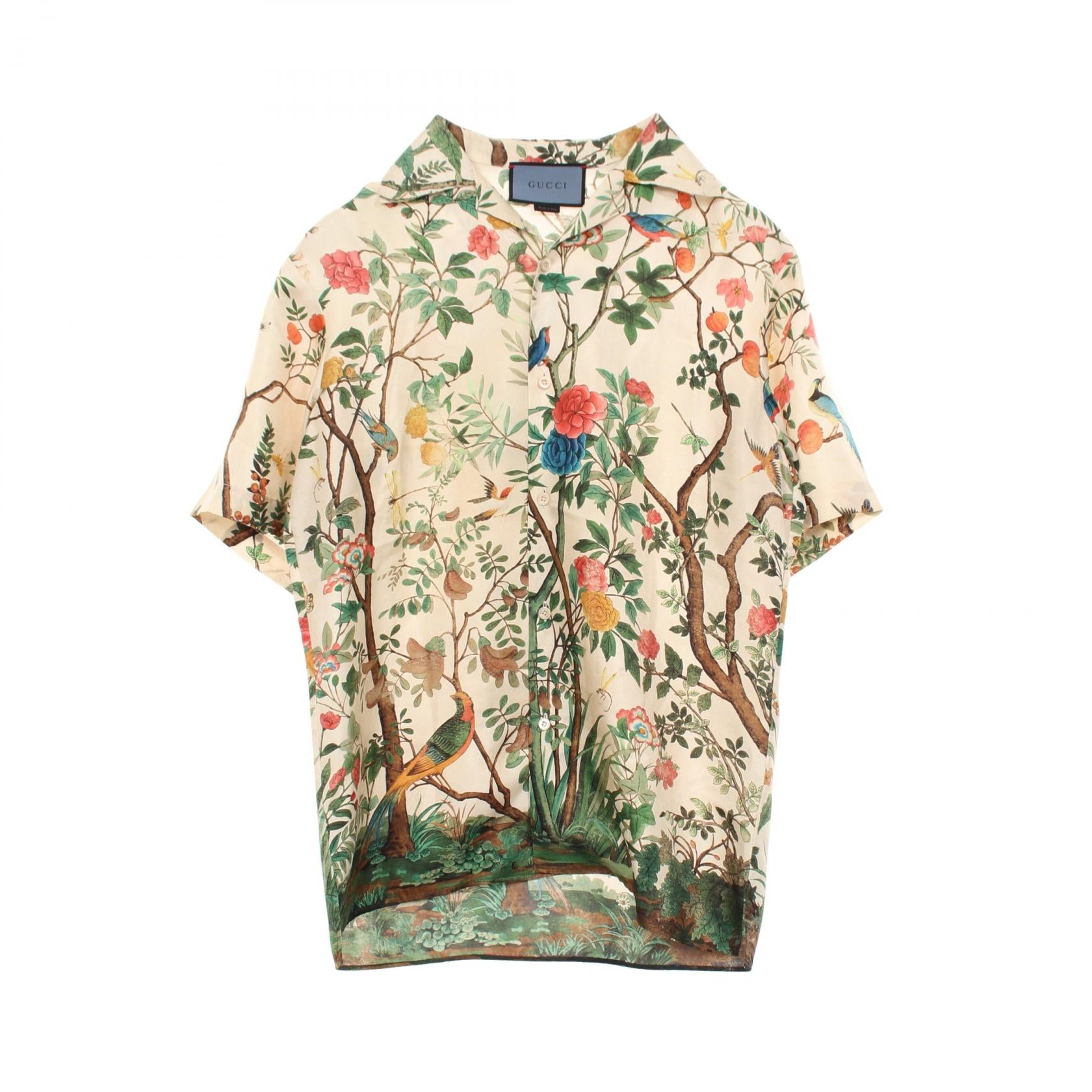 GUCCI Botanical Silk Shirt