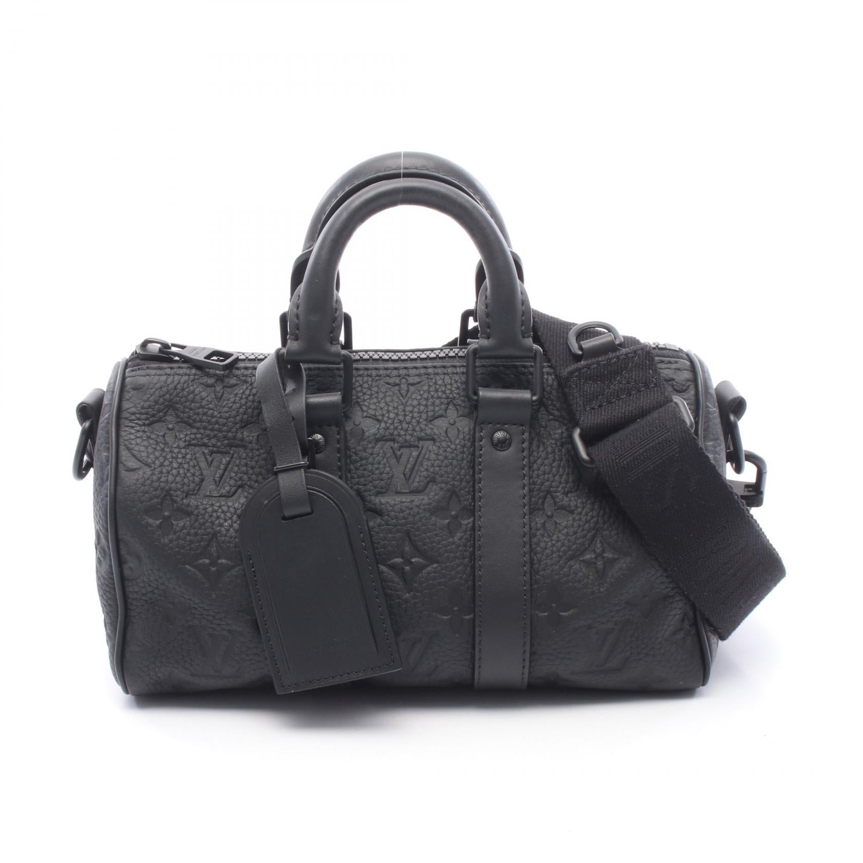 Louis Vuitton Keepall Bandouliere Monogram Taurillon Handbag