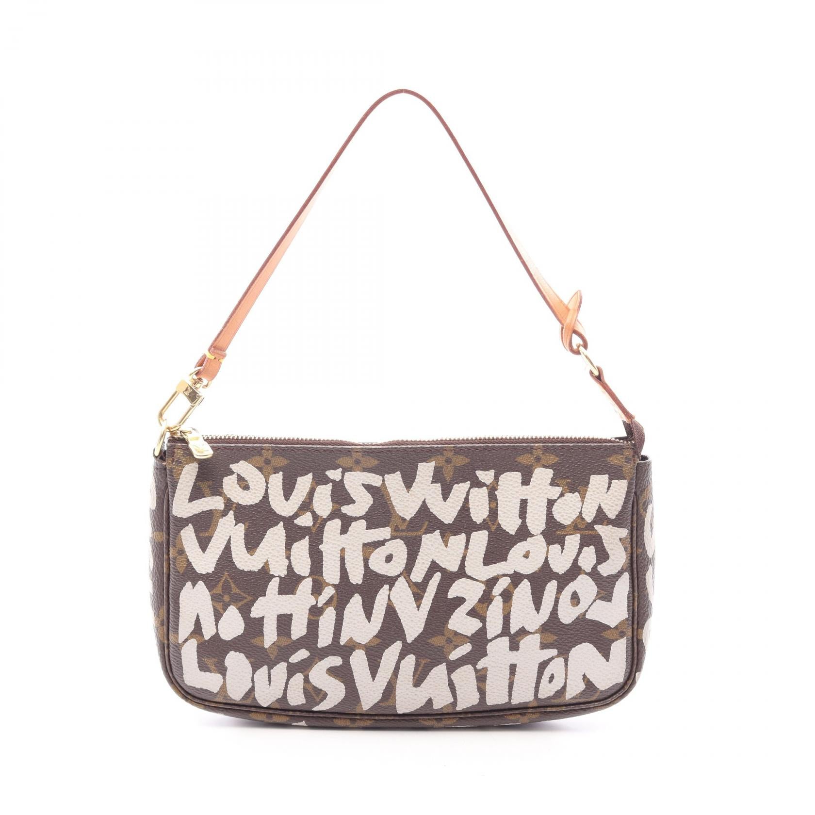 Louis Vuitton Pochette Accessoires Monogram Graffiti clutch