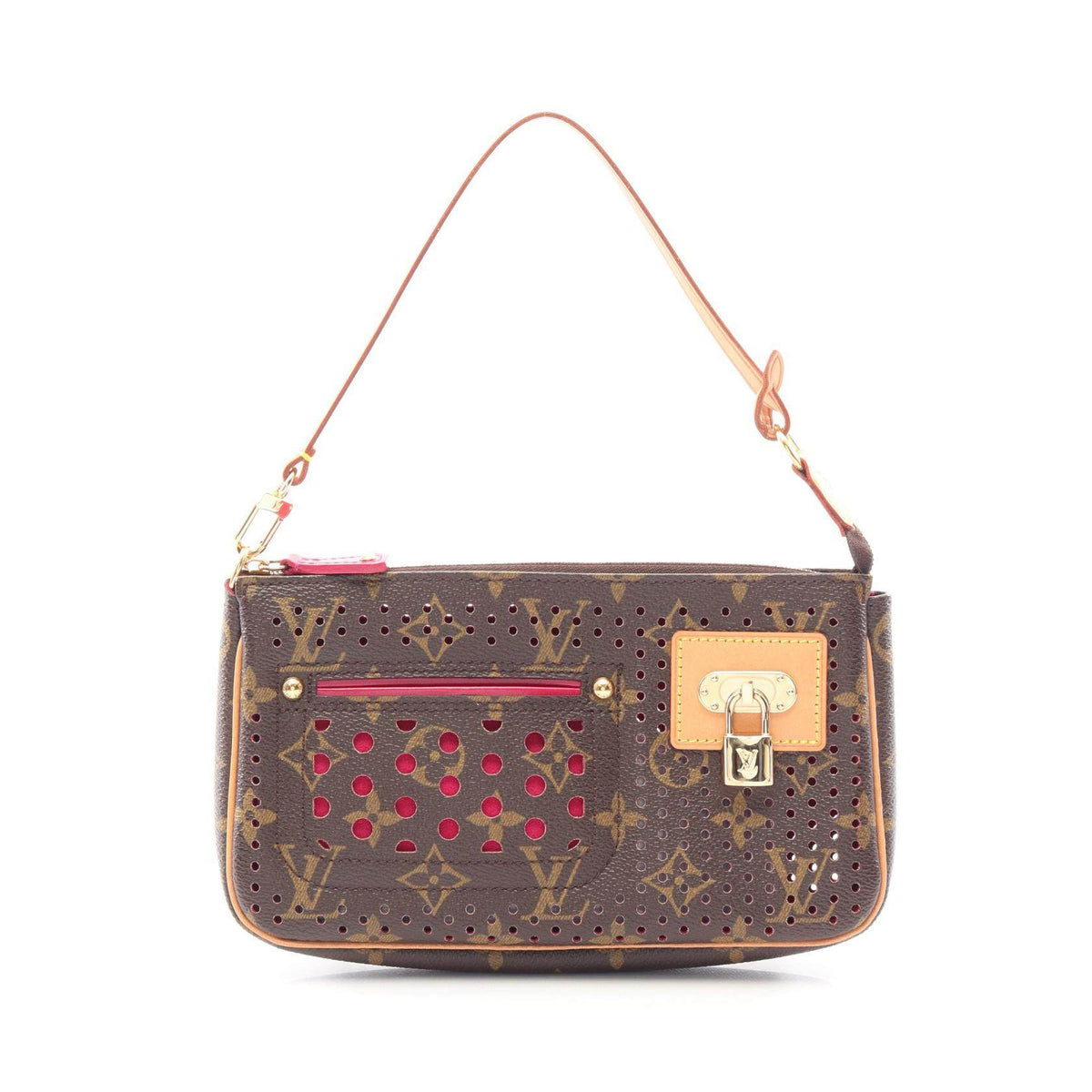 Louis Vuitton Pochette Accessoires Monogram Perfo Handbag