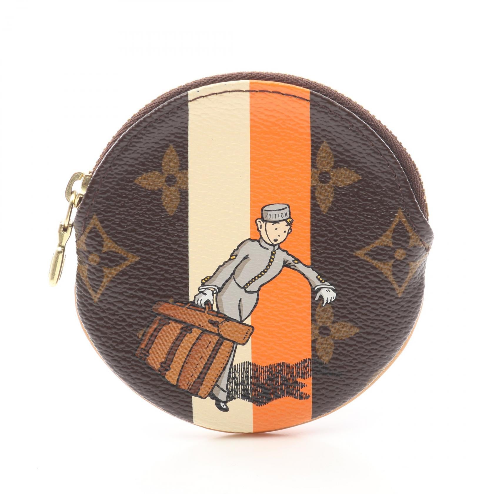 Louis Vuitton Monogram Groom Leather Coin Case