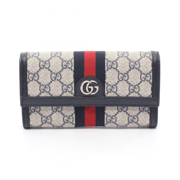Gucci Ophidia GG Supreme long wallet