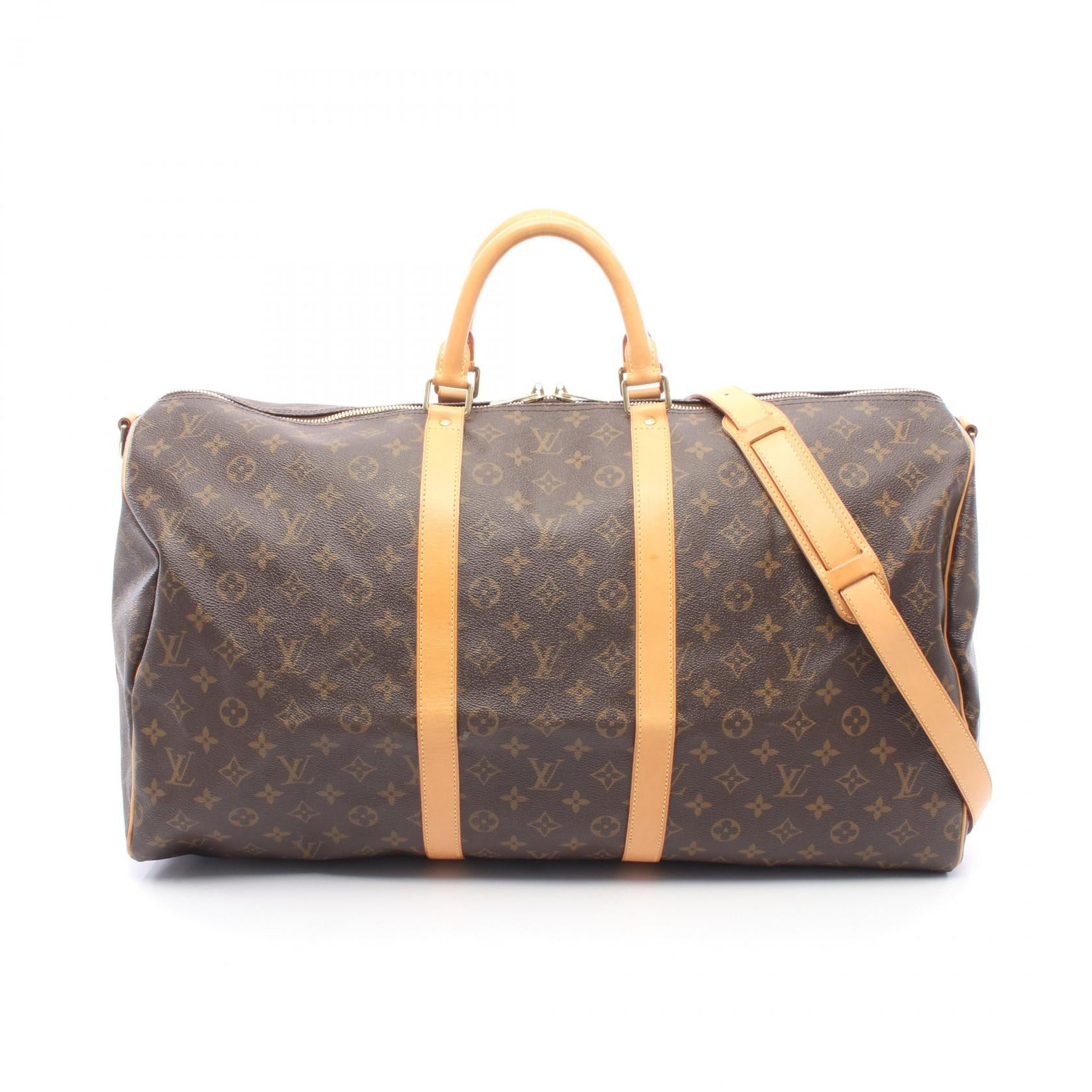 Louis Vuitton Keepall 55 Monogram Boston Bag