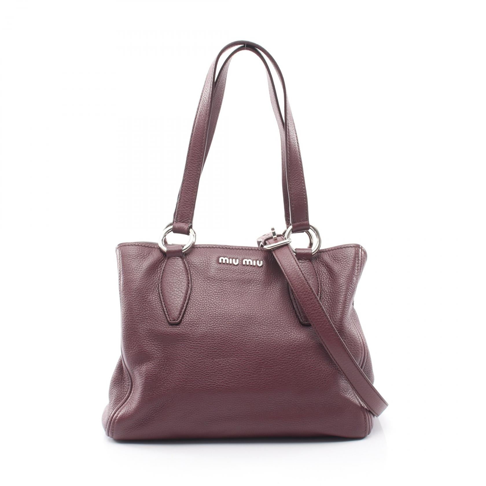 Miu Miu Vitello Phenix 2way tote bag