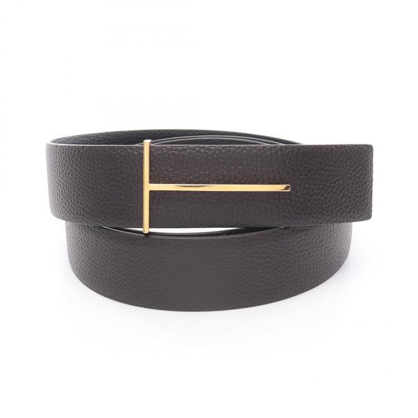 TOM FORD Slim T Leather Belt
