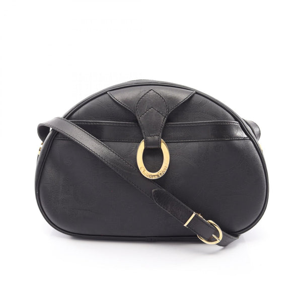 Christian Dior Trotter PVC Coated Canvas Leather Shoulder Bag