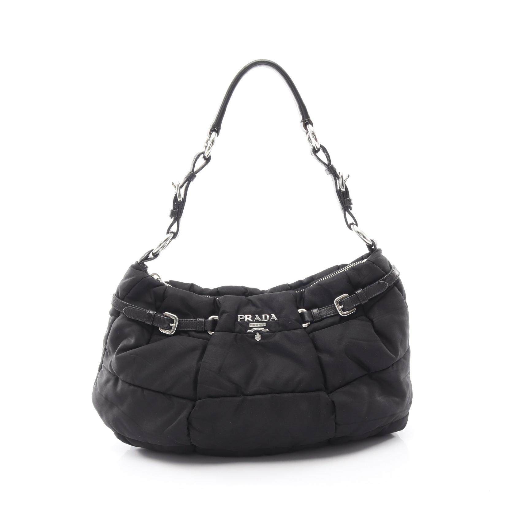 PRADA TESSUTO MICRO Nylon Shoulder Bag