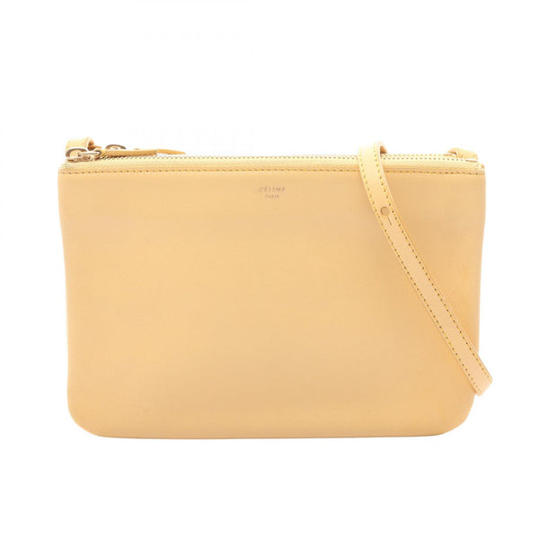 CELINE Trio Small Leather Shoulder Bag