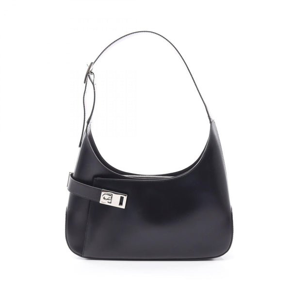 Salvatore Ferragamo Gancini Leather Shoulder Bag