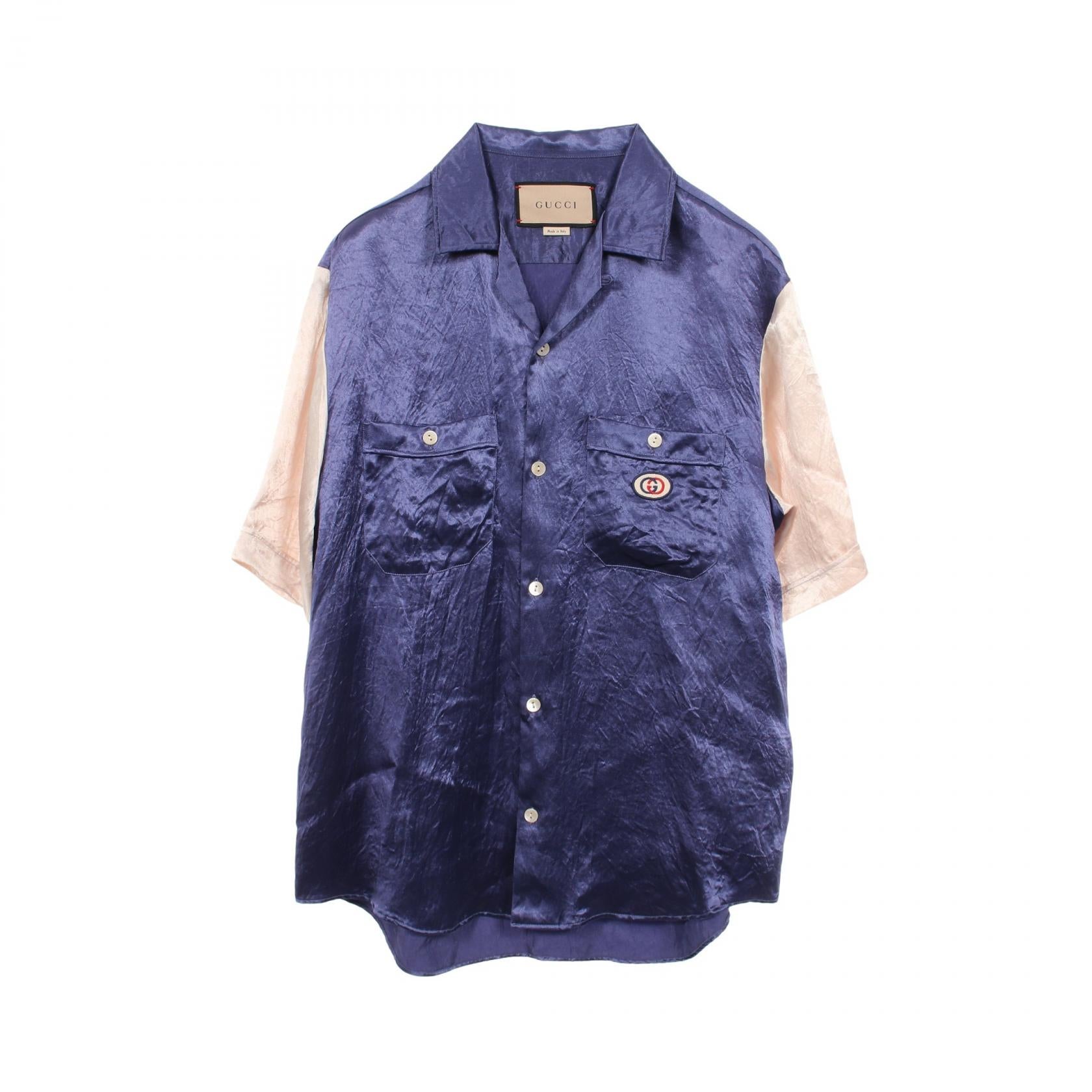Gucci Acetate Short Sleeve Top