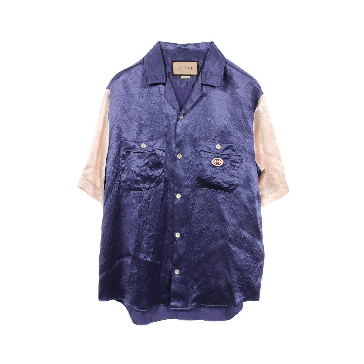 Gucci Acetate Short Sleeve Top