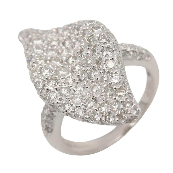 JEWELRY Au750 White Gold Diamond Ring