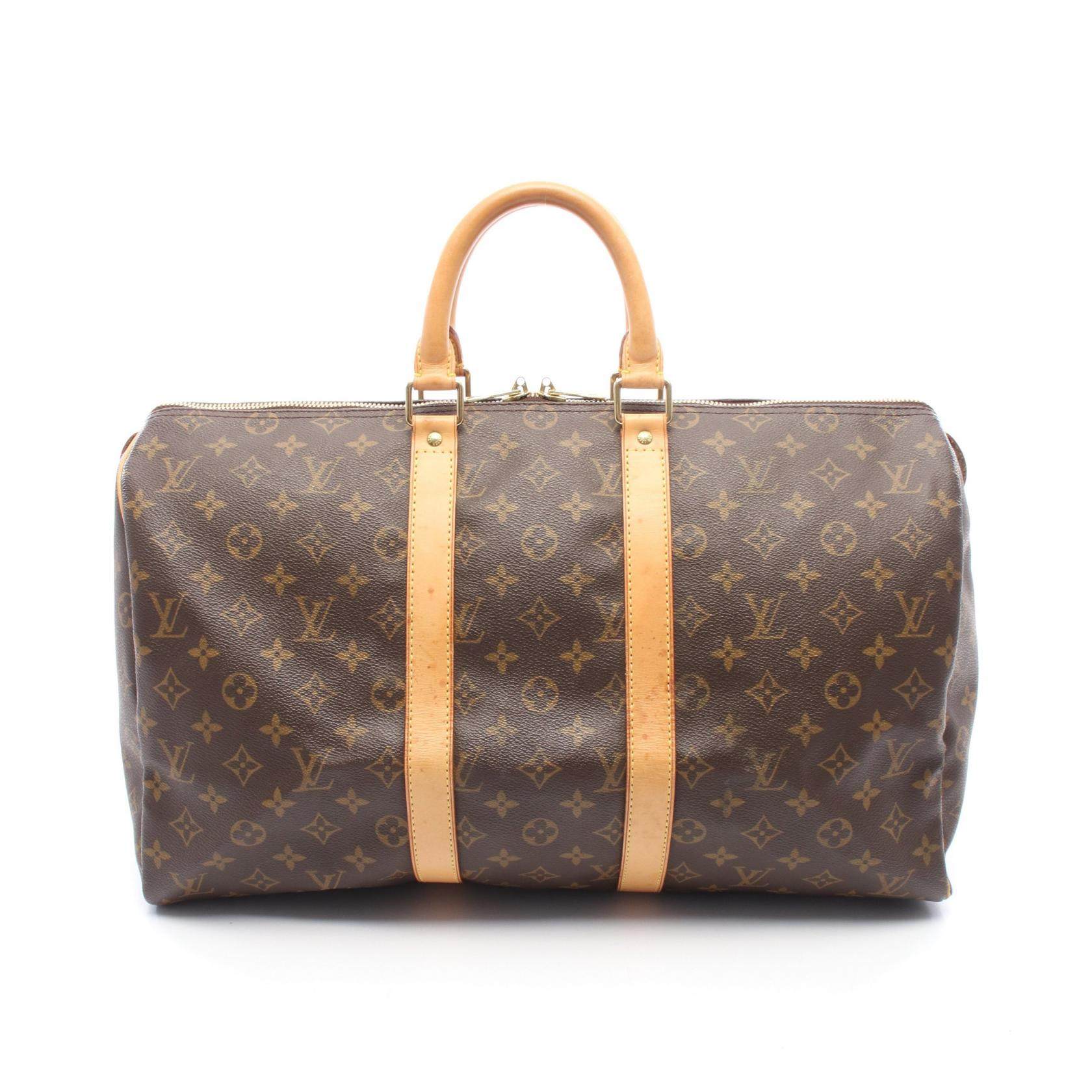 Louis Vuitton Keepall 45 Monogram Boston Bag
