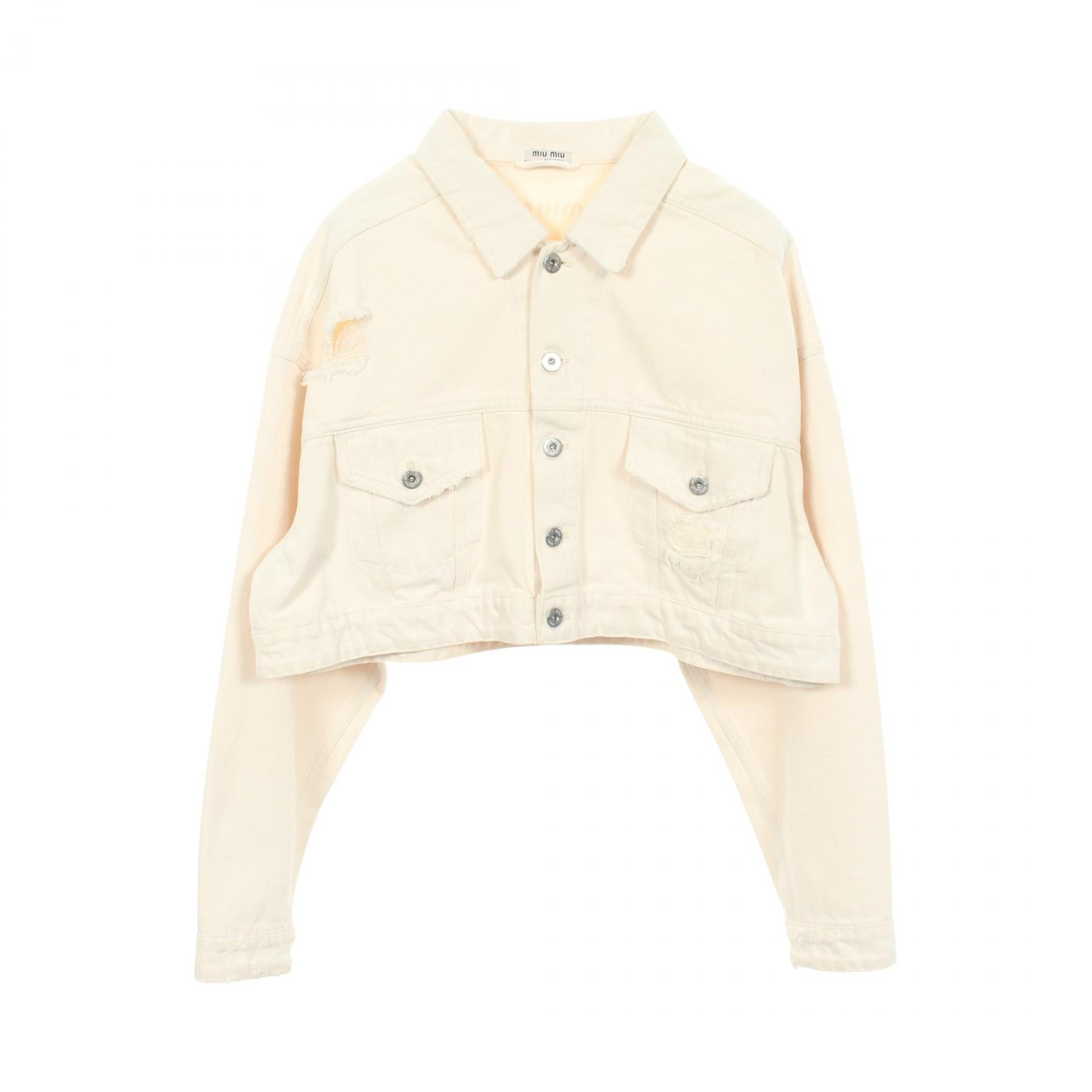 Miu Miu Cotton Denim Jacket