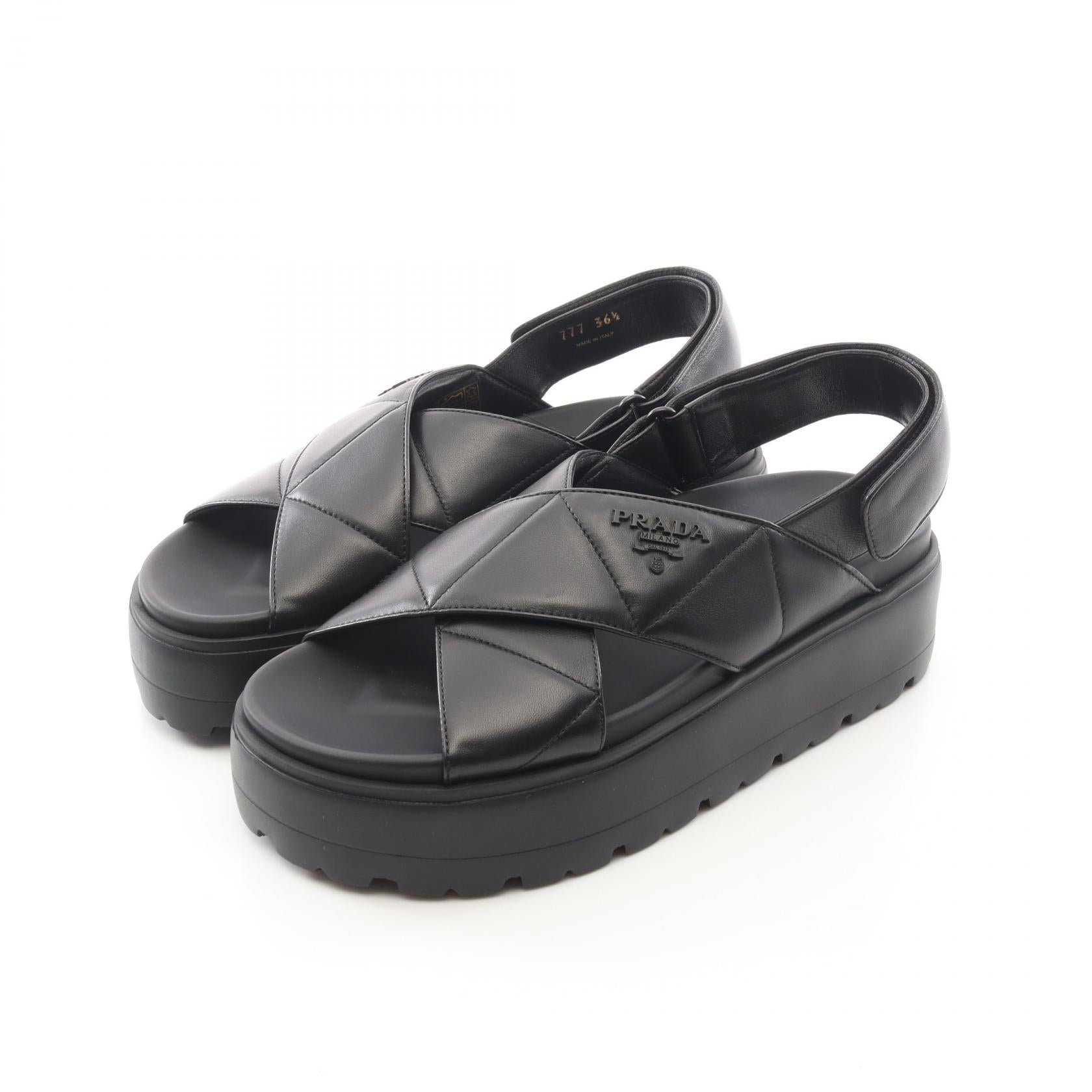 PRADA CALZATURE DONNA Leather Sandals