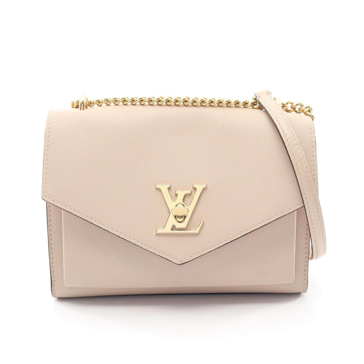 Louis Vuitton Mylockme Leather Shoulder Bag
