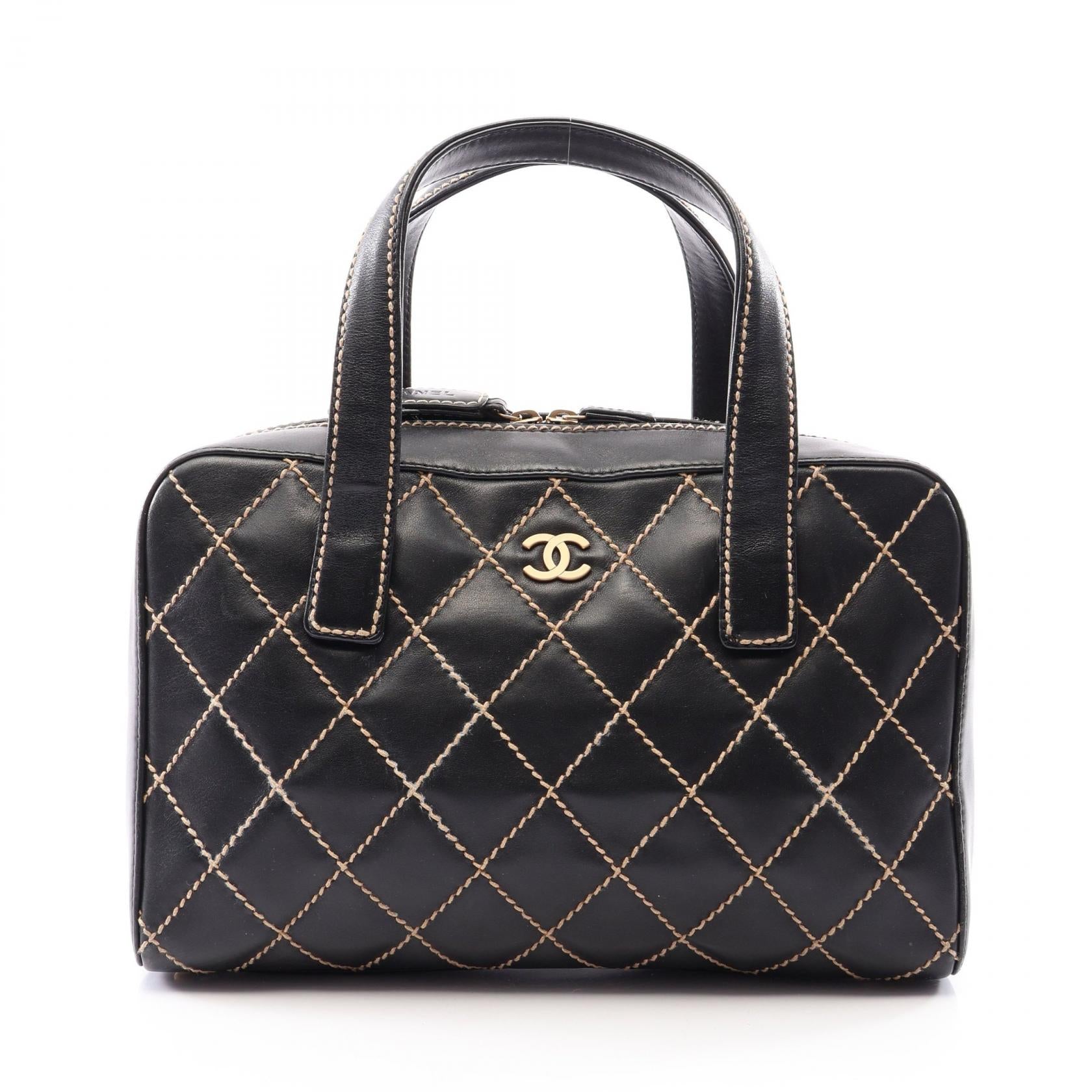 Chanel Wild Stitch Leather Handbag
