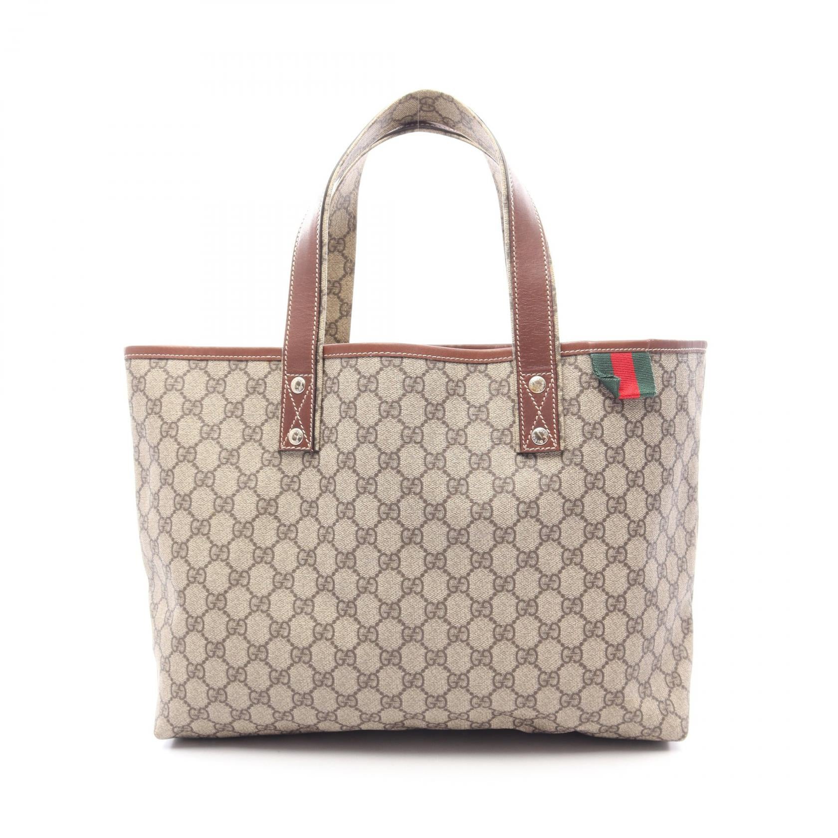 Gucci GG Supreme PVC Coated Canvas Tote Bag