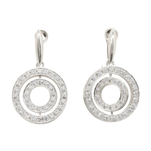 Lazare Kaplan Au750 Diamond Earrings