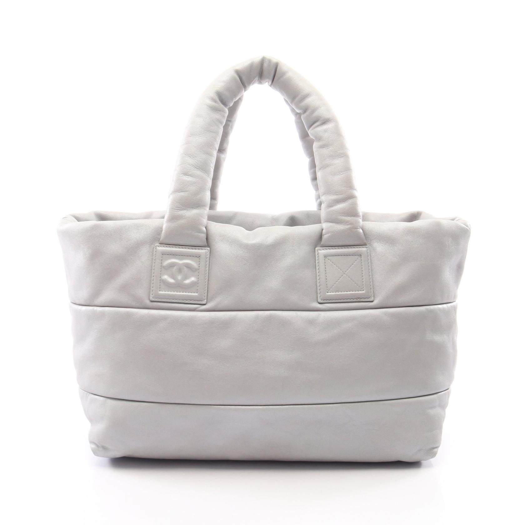 CHANEL Coco Cocoon Leather Tote Bag