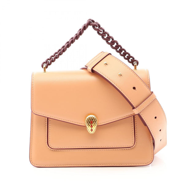 Bvlgari Serpenti Forever Leather 2way Handbag