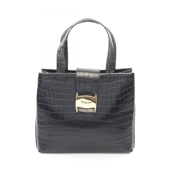 Salvatore Ferragamo Vara Leather Handbag
