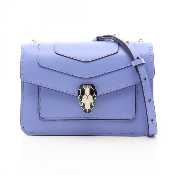 BVLGARI Serpenti Forever Leather Shoulder Bag