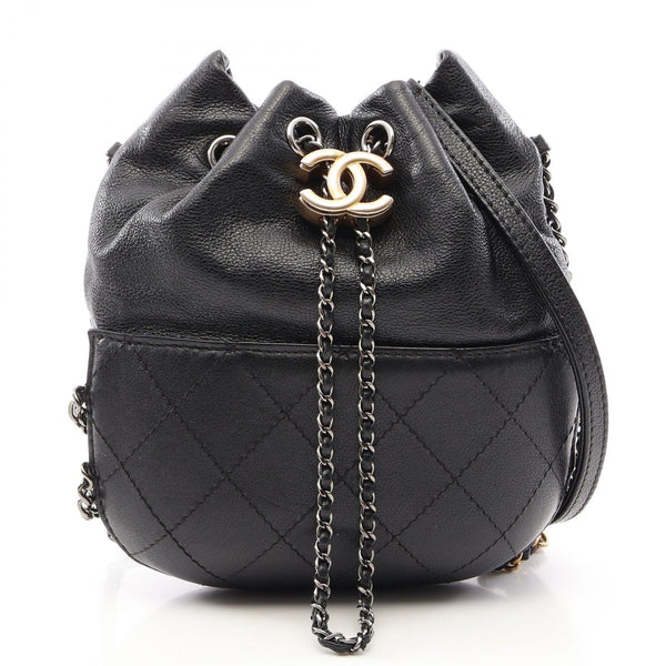 CHANEL Gabrielle Leather Shoulder Bag