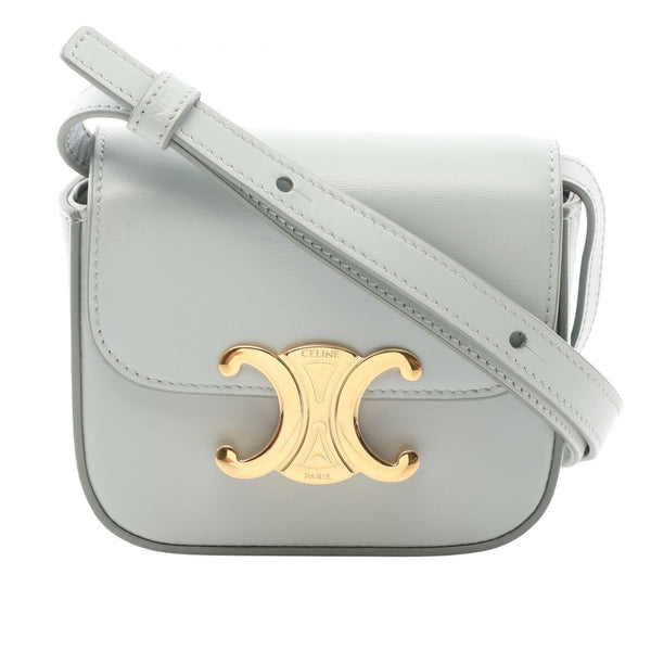 CELINE Mini Claude Leather Shoulder Bag