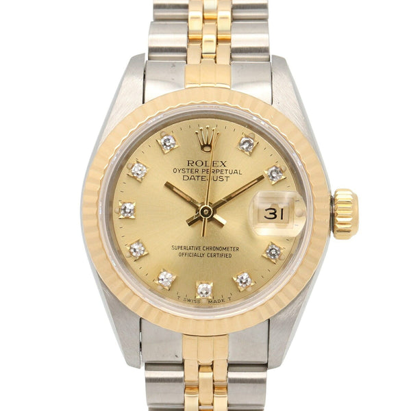 Rolex Datejust Au750 Stainless Steel