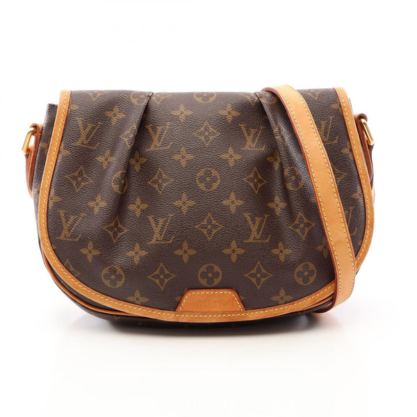 Louis Vuitton Menilmontant PM Monogram Coated Canvas Shoulder Bag