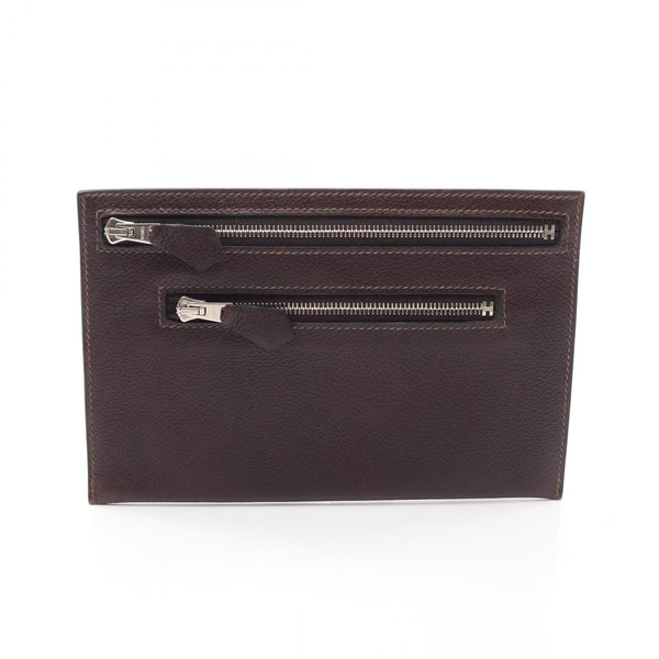 Hermes Zip Sac Chevre Long Wallet